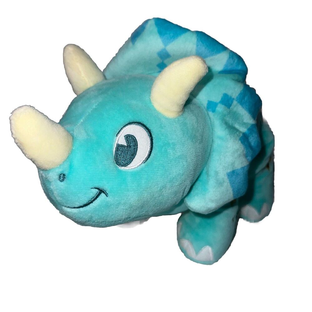 Disney Animal Kingdom Chester & Hester's Dino-Rama Land Triceratops Plush Toy